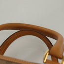 GUCCI Micro GG Supreme Hand Bag PVC Beige Gold 000 58 0093 Auth BA4209-8