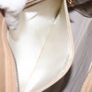 CHANEL Matelasse COCO Mark Chain Shoulder Bag Lamb Skin Beige CC Auth BA4210-19