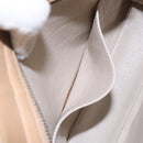 CHANEL Matelasse COCO Mark Chain Shoulder Bag Lamb Skin Beige CC Auth BA4210-20