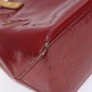 LOUIS VUITTON Monogram Vernis Reade PM Hand Bag Pomme D'amour M91990 Auth BA4211-13
