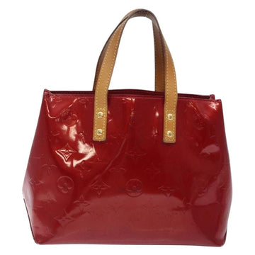 LOUIS VUITTON Monogram Vernis Reade PM Hand Bag Pomme D'amour M91990 Auth BA4211 - 0