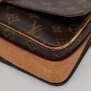LOUIS VUITTON Monogram Cartouchiere GM Shoulder Bag M51252 LV Auth BA4214-14