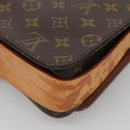 LOUIS VUITTON Monogram Cartouchiere GM Shoulder Bag M51252 LV Auth BA4214-15