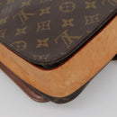LOUIS VUITTON Monogram Cartouchiere GM Shoulder Bag M51252 LV Auth BA4214-16