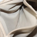 Salvatore Ferragamo Vala Tote Bag Leather Beige Silver Auth BA4217-24