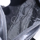 Salvatore Ferragamo Vala Shoulder Bag Leather Black Gold Auth BA4221-17