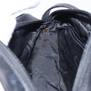 Salvatore Ferragamo Vala Shoulder Bag Leather Black Gold Auth BA4221-19