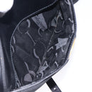 Salvatore Ferragamo Vala Shoulder Bag Leather Black Gold Auth BA4221-21