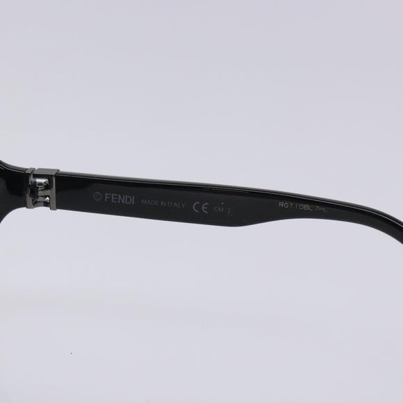 FENDI Sunglasses plastic Black Auth BA4240