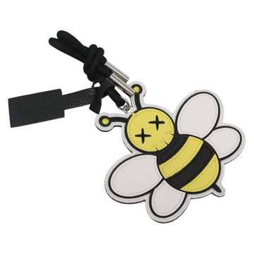 Christian Dior × KAWS Charm Leather Yellow Auth BA4242M