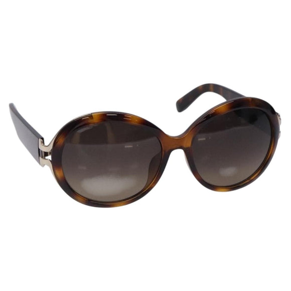 Salvatore Ferragamo Sunglasses plastic Brown Auth BA4243