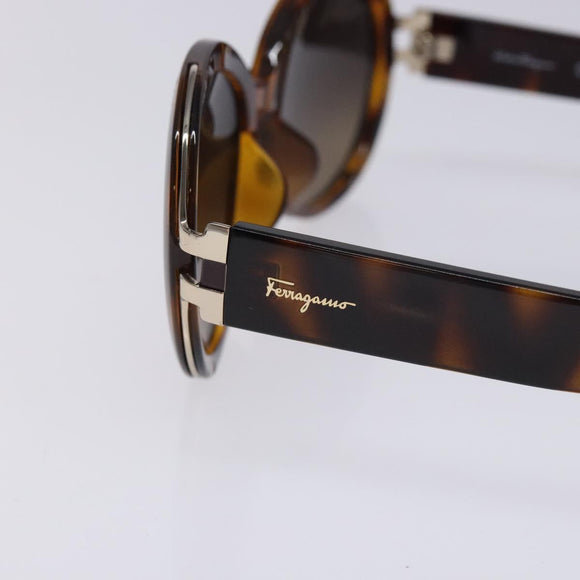 Salvatore Ferragamo Sunglasses plastic Brown Auth BA4243