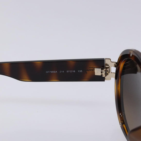 Salvatore Ferragamo Sunglasses plastic Brown Auth BA4243
