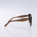 Salvatore Ferragamo Gancini Sunglasses plastic Brown Auth BA4245-5