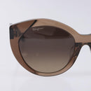 Salvatore Ferragamo Gancini Sunglasses plastic Brown Auth BA4245-6