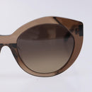 Salvatore Ferragamo Gancini Sunglasses plastic Brown Auth BA4245-7