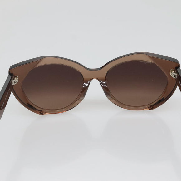 Salvatore Ferragamo Gancini Sunglasses plastic Brown Auth BA4246
