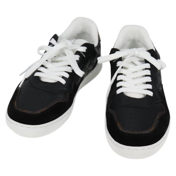 LOUIS VUITTON LV Stadium Sneakers Monogram Black 1ACUJ7 LV Auth BA4249M