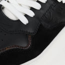 LOUIS VUITTON LV Stadium Sneakers Monogram Black 1ACUJ7 LV Auth BA4249M-9