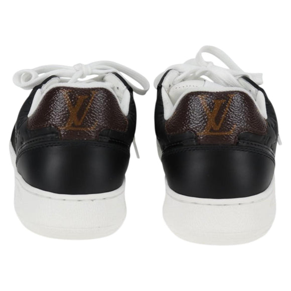 LOUIS VUITTON LV Stadium Sneakers Monogram Black 1ACUJ7 LV Auth BA4249M