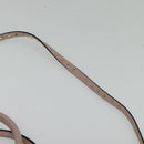 VALENTINO Studs Hand Bag Leather 2way Pink Gold Auth BA4259-14