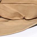 GUCCI GG Supreme Shoulder Bag PVC Beige Gold Auth BA4262-11