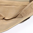 GUCCI GG Supreme Shoulder Bag PVC Beige Gold Auth BA4262-19