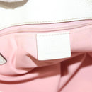 GUCCI GG Canvas Tote Bag Pink Gold 120836 Auth BA4263-15