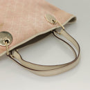 GUCCI GG Canvas Tote Bag Pink Gold 120836 Auth BA4263-7