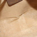 GUCCI GG Supreme Web Sherry Line Bag PVC Beige Gold 378 02 005 Auth BA4264-10