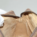 GUCCI GG Supreme Web Sherry Line Bag PVC Beige Gold 378 02 005 Auth BA4264-19