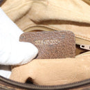 GUCCI GG Supreme Web Sherry Line Bag PVC Beige Gold 378 02 005 Auth BA4264-12