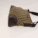 GUCCI GG Canvas Micro GG Supreme Shoulder Bag PVC 2Set Beige Brown Auth BA4272-13