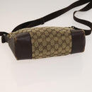 GUCCI GG Canvas Micro GG Supreme Shoulder Bag PVC 2Set Beige Brown Auth BA4272-16
