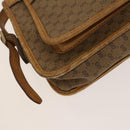 GUCCI GG Canvas Micro GG Supreme Shoulder Bag PVC 2Set Beige Brown Auth BA4272-8