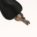 PRADA Hand Bag Nylon Khaki Silver Auth BA4277-10