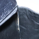 BALLY Shoulder Bag Leather Black Gold Auth BA4279-21