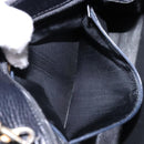 BALLY Shoulder Bag Leather Black Gold Auth BA4279-22