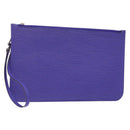 LOUIS VUITTON Epi Neverfull MM Pouch Fig LV Auth BA4289-1