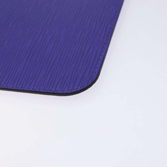 LOUIS VUITTON Epi Neverfull MM Pouch Fig LV Auth BA4289