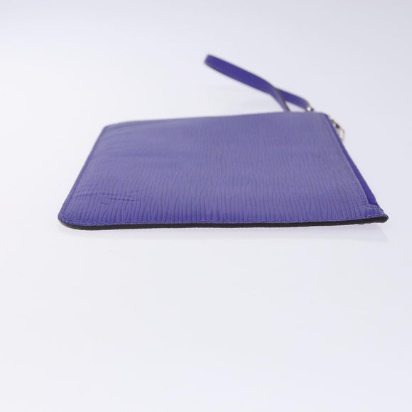 LOUIS VUITTON Epi Neverfull MM Pouch Fig LV Auth BA4289