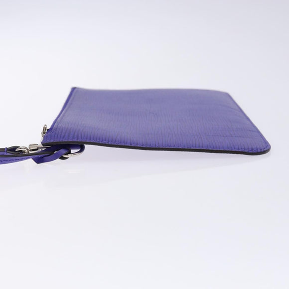 LOUIS VUITTON Epi Neverfull MM Pouch Fig LV Auth BA4289