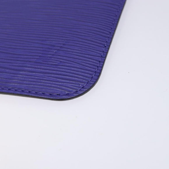 LOUIS VUITTON Epi Neverfull MM Pouch Fig LV Auth BA4289