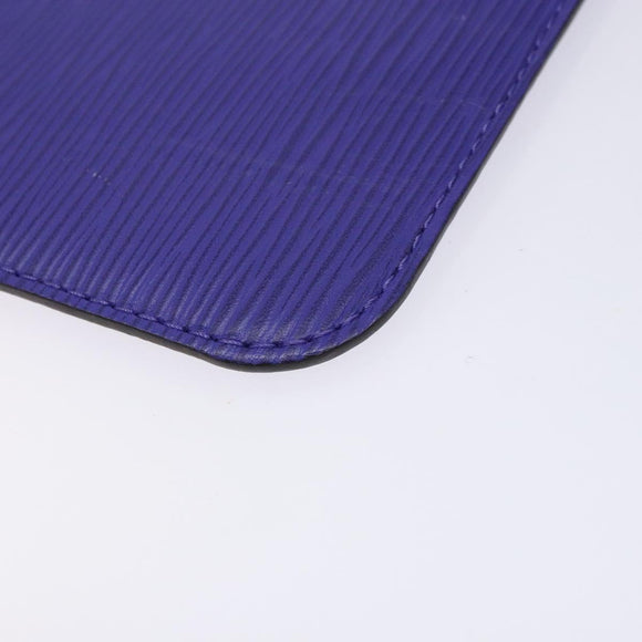 LOUIS VUITTON Epi Neverfull MM Pouch Fig LV Auth BA4289