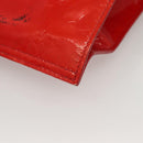 LOUIS VUITTON Monogram Vernis Stanton Tote Bag Red M91078 LV Auth BA4291-17