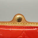 LOUIS VUITTON Monogram Vernis Stanton Tote Bag Red M91078 LV Auth BA4291-10