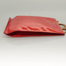 LOUIS VUITTON Monogram Vernis Stanton Tote Bag Red M91078 LV Auth BA4291-4
