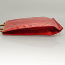 LOUIS VUITTON Monogram Vernis Stanton Tote Bag Red M91078 LV Auth BA4291-5