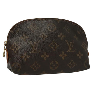 LOUIS VUITTON Monogram Pochette Cosmetic PM Pouch M43998 LV Auth BA4293