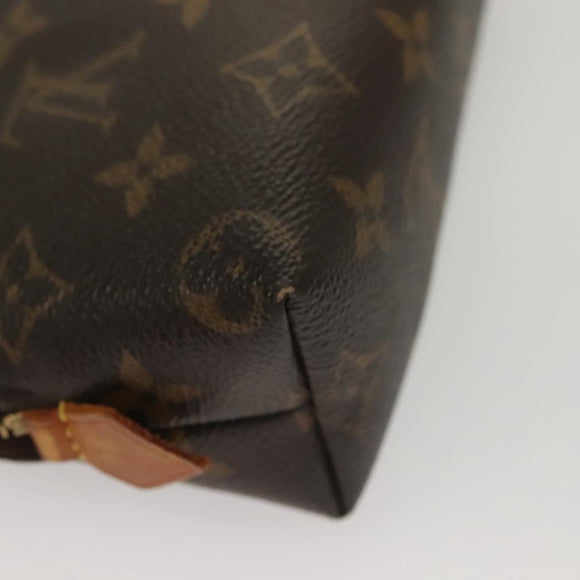 LOUIS VUITTON Monogram Pochette Cosmetic PM Pouch M43998 LV Auth BA4293
